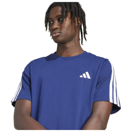 Adidas Ανδρική κοντομάνικη μπλούζα 3-Stripes Single Jersey Tee